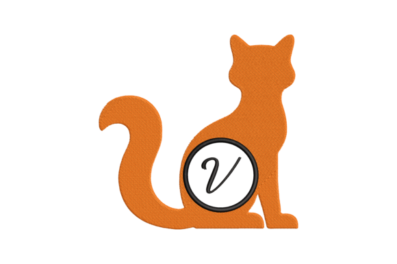 Cat Letter V