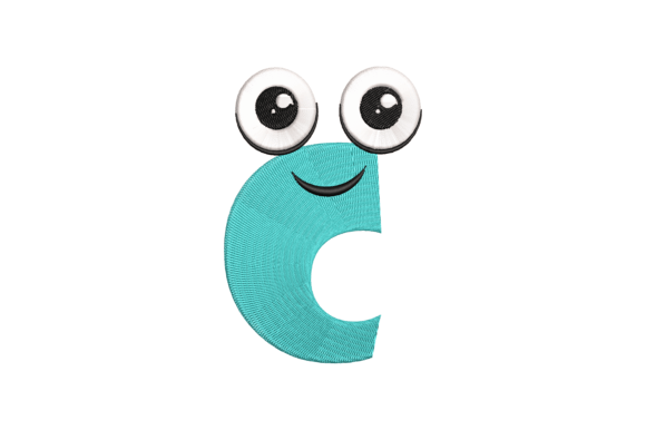 Funny Letter C: A Playful Seasonal Embroidery Staple