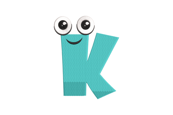 Funny Letter K: A Playful Seasonal Embroidery Staple