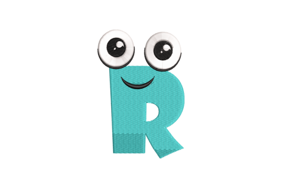 Funny Letter R Embroidery Design Review