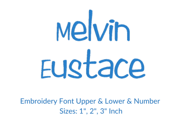 Melvin Eustace Font: A Smart Choice for Small Business Embroidery